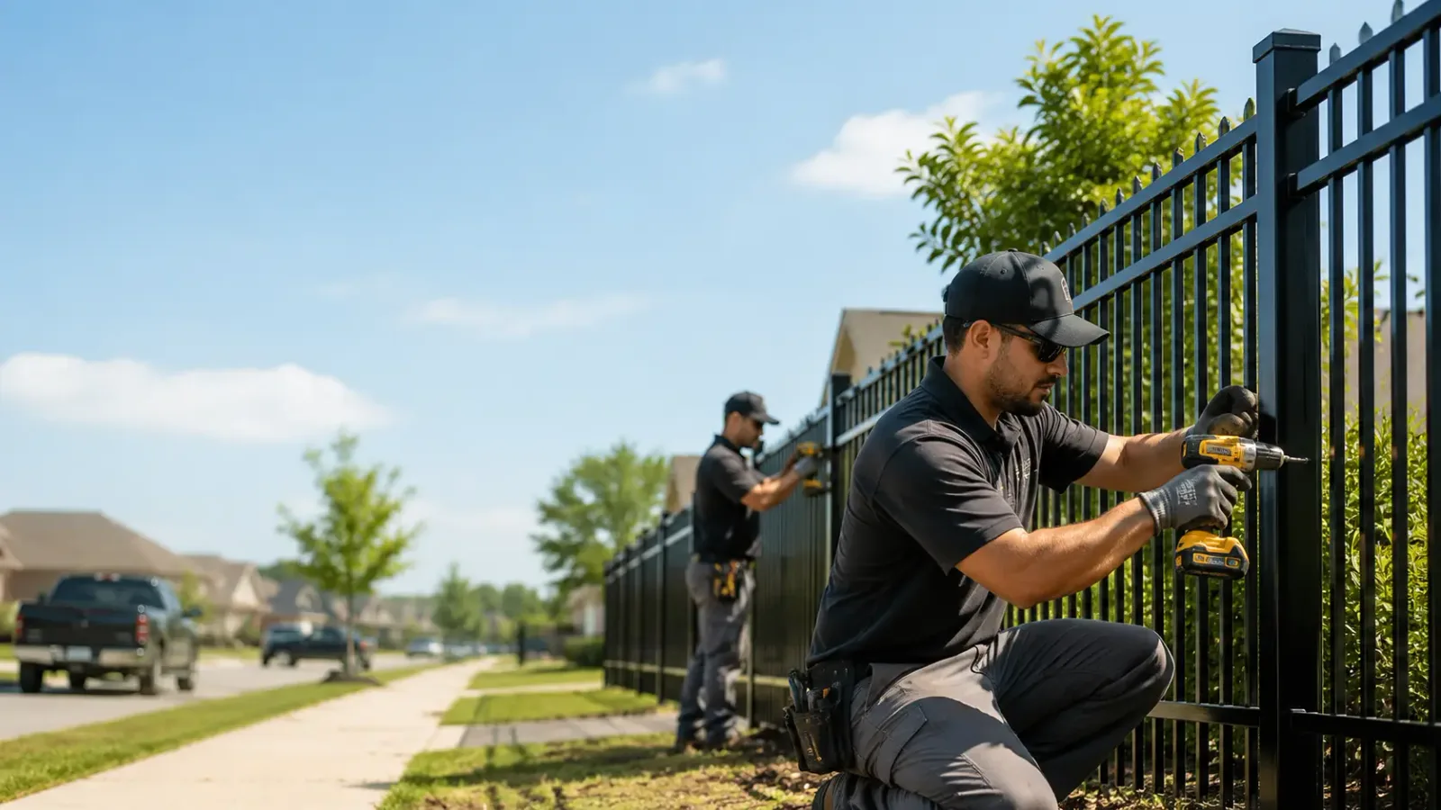 Metal Fence Installation in Livingston, NJ